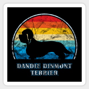 Dandie Dinmont Terrier Vintage Design Dog Sticker